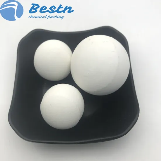 3mm 6mm 10mm Alumina Perforated Porous Hollow Support Media Ceramic Ball